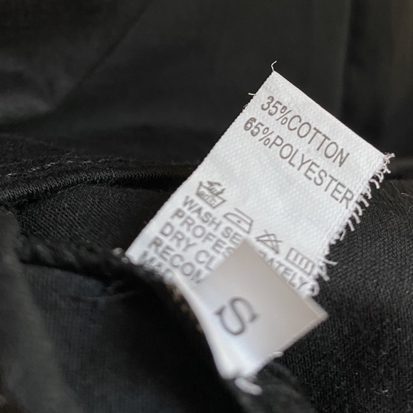 Maternity Baby Footprint Short Sleeve Black T-Shirt Small - Picture 4 of 4